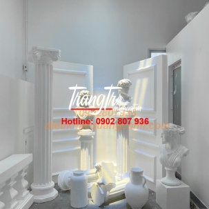 Đầu Tượng Bằng Thạch Cao