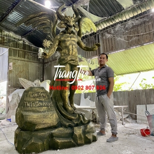 Tượng Thiên Thần Sa Ngã Bằng Mút Xốp
