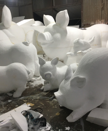 Mô hình heo trang trí