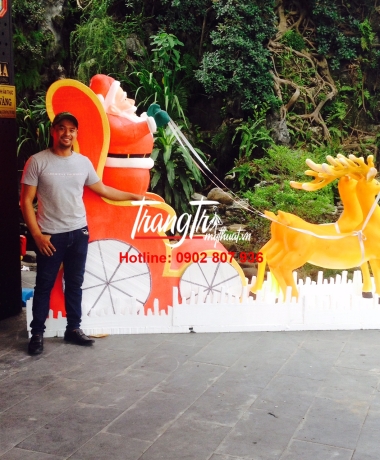 tuần lộc kéo xe