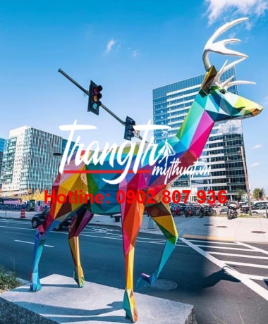 Mô hình trang trí nhựa Composite