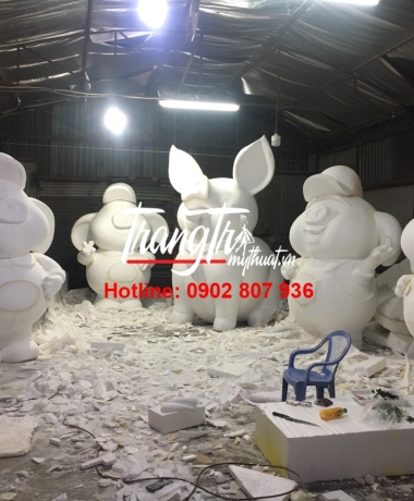 mô hình mút xốp