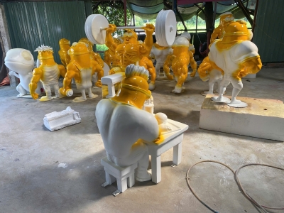 Nơi sản xuất mô hình mút xốp điêu khắc tinh xảo giá tốt