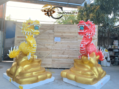 Tổng hợp các mô hình mút xốp Tết đẹp nhất hiện nay