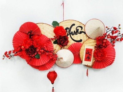 Trang Trí Mẹt Tết Bằng Mút Xốp Đẹp & Tiết Kiệm