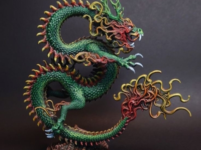 Cơ sở chuyên nhận làm mô hình linh vật rồng bằng xốp