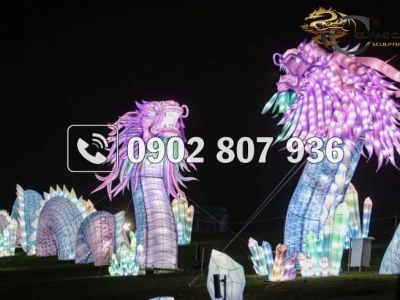 Khám phá cơ sở điêu khắc tượng rồng bằng mút xốp uy tín