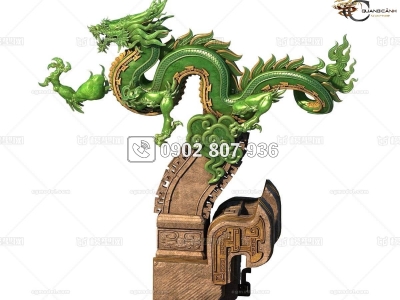 Bạn đã tìm được nơi điêu khắc tượng rồng bằng mút xốp chưa?