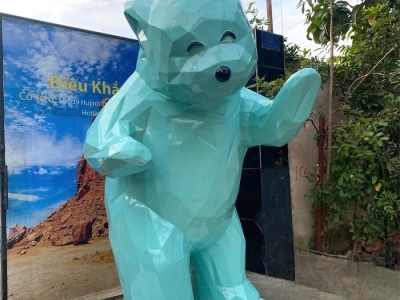 Tìm đâu địa chỉ chuyên điêu khắc mô hình mút xốp độc lạ