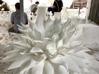 Khám phá sự linh hoạt của mô hình mút xốp trong trang trí