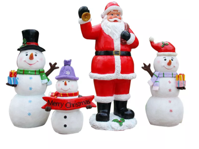 Tiểu cảnh trang trí giáng sinh mút xốp 2024 độc đáo, sáng tạo