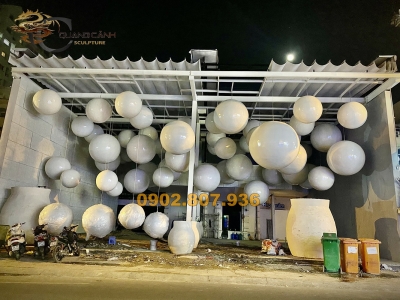 Trang trí mô hình bằng composite giá rẻ cho nhiều cửa hàng