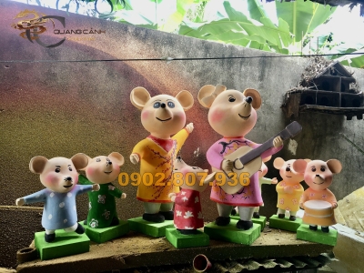 Mô hình trang trí tết đẹp sống động nổi bật | Sự lựa chọn số 1 cho ngày tết