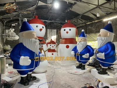 Xưởng sản xuất và thi công mô hình mút xốp noel