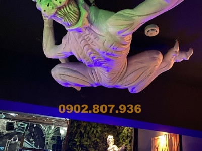 Quang Cảnh chuyên thi công tạo hình mút xốp Halloween