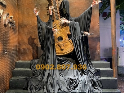 Thiết Kế Mô Hình Mút Xốp Halloween Ấn Tượng