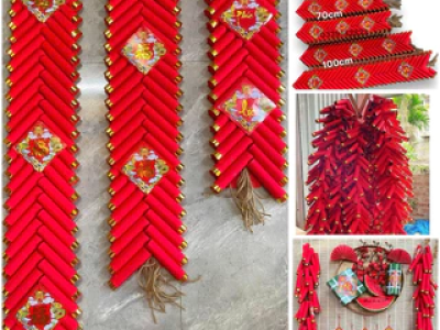 Mô Hình Pháo Giả Bằng Xốp Và Địa Chỉ Mua Mô Hình Trang Trí Tết Uy Tín