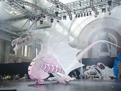 Xưởng làm linh vật rồng mút xốp trang trí uy tín tại TPHCM