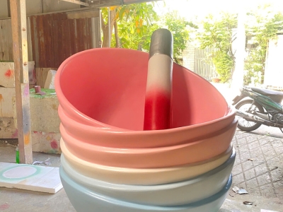 Liên hệ xưởng tạo hình mô hình mút xốp theo yêu cầu