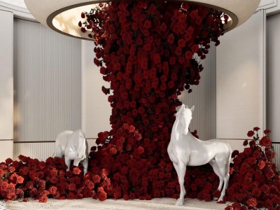 Dịch vụ thi công backdrop Tết 3D bằng xốp: Giải pháp trang trí ấn tượng và đẳng cấp