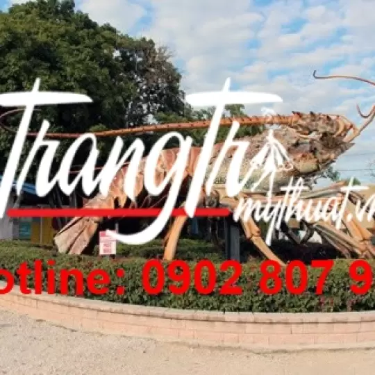 Mô hình tôm khổng lồ